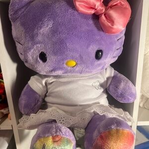 Build-A-Bear Sanrio Hello Kitty Tie Dye Purple 18" Tall Plush 2012 Sanrio